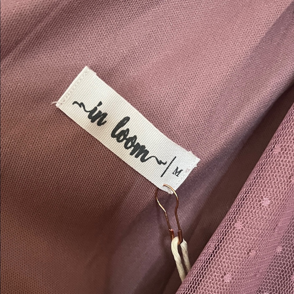 Chic Dusty Pink Backless Dress Size M - Picture 7 of 10